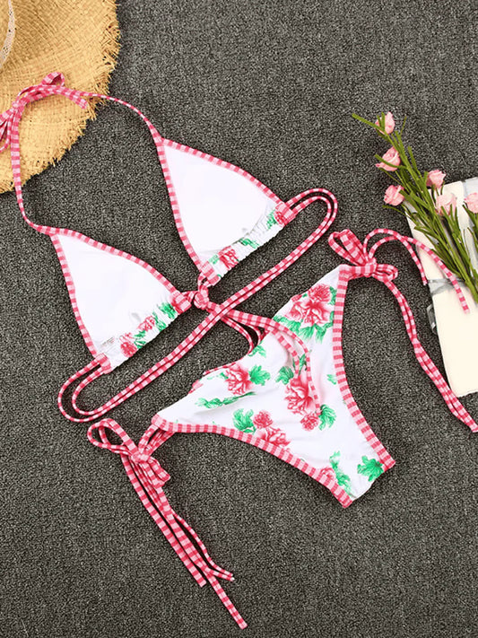 Brooklyn Bikini - Peach- Eco-Friendly Swimwear