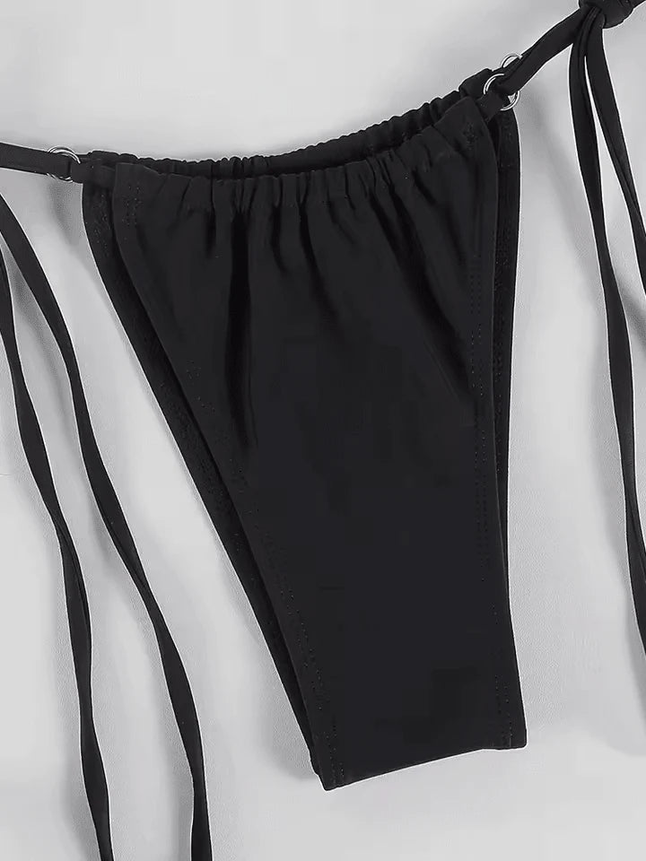 Calliope Bikini - Black - Eco-Friendly Swimwear