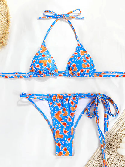 Brooklyn Bikini - Bleue - Eco-Friendly Swimwear