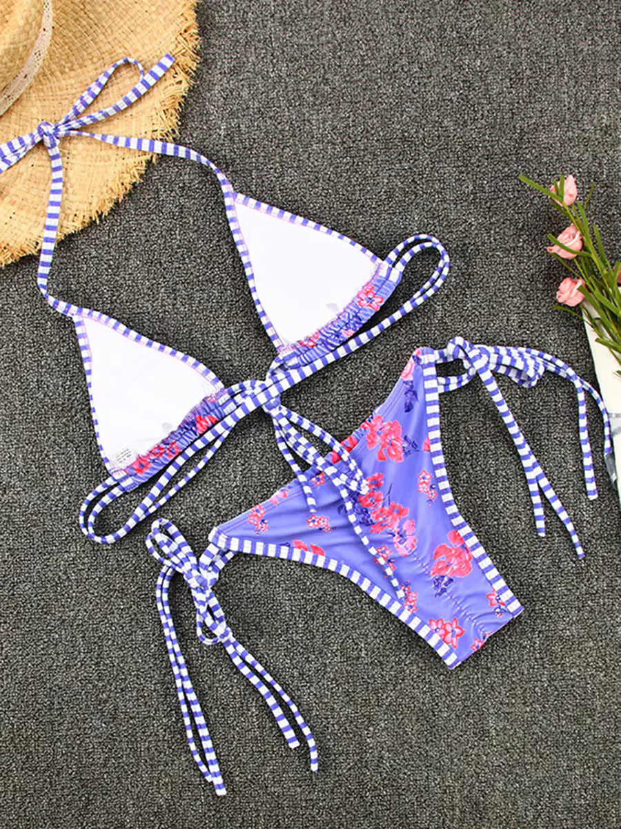 Brooklyn Bikini - Myrtille - Eco-Friendly Swimwear
