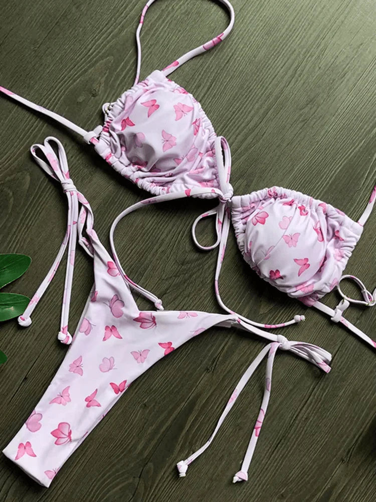 Lyra Bikini - Pink - Eco-Friendly Swimwear