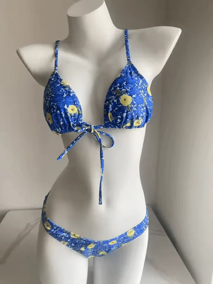 Maya Bikini - Bluebottle - Eco-Friendly Swimwear