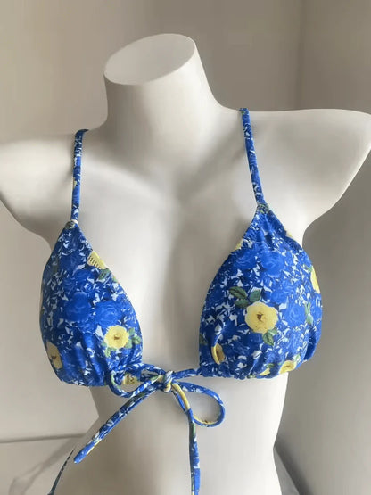 Maya Bikini - Bluebottle - Eco-Friendly Swimwear