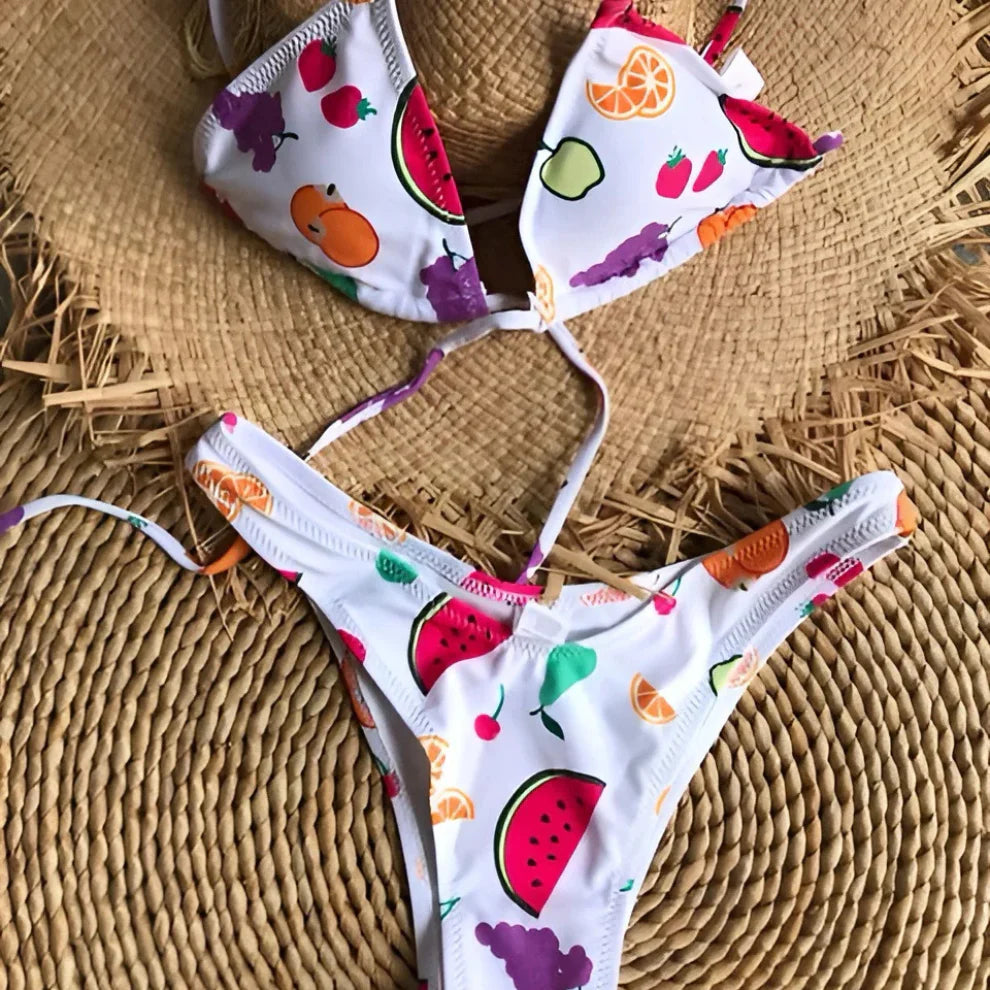 Maya Bikini - Fruit Salad - Eco-Friendly Swimwear