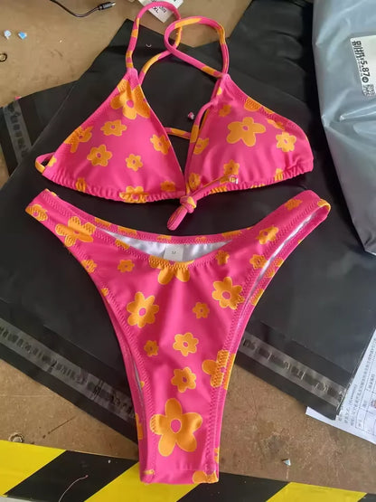 Maya Bikini - Pink Coconut - Eco-Friendly Swimwear