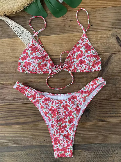 Maya Bikini - Poppy - Eco-Friendly Swimwear