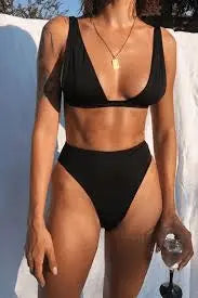 Penelope Bikini - Black - Eco-Friendly Swimwear