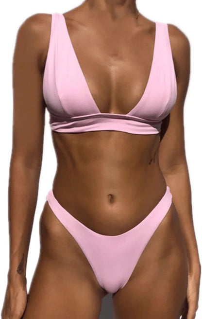 Penelope Bikini - Pink - Eco-Friendly Swimwear