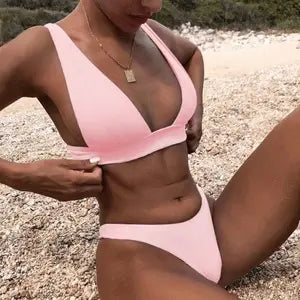 Penelope Bikini - Pink - Eco-Friendly Swimwear